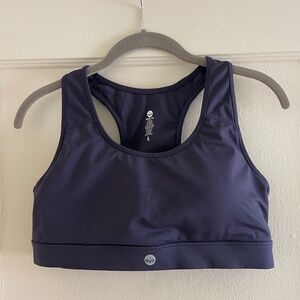 Senita Lux Sarah Pocket Sports Bra | Navy | Size L